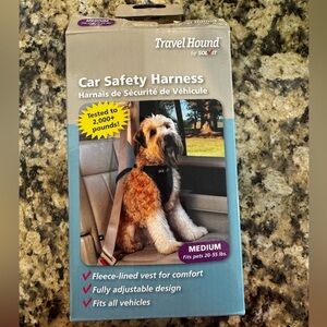 Dog Car Safety Harness - Black
